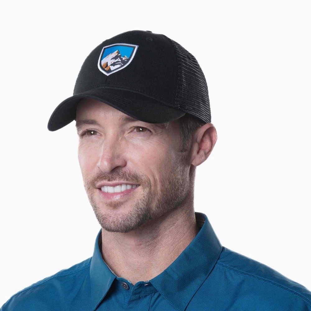 KUHL Snapback Adjustable Black Baseball Cap NWT